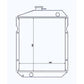 Radiator Fits Yanmar Replaces 122250-44501
