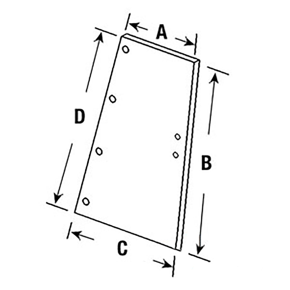 WN-1250436C2-PEX Glass, Rear, Quarter, LH or RH Fits International/CaseIH