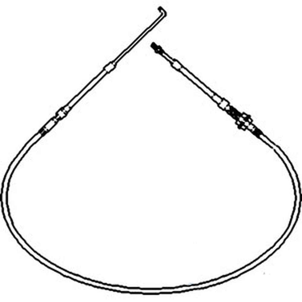 1251797C2 Throttle Cable 72.5" Fits Case Fits IH Fits FARMALL Tractor 986 1086 1