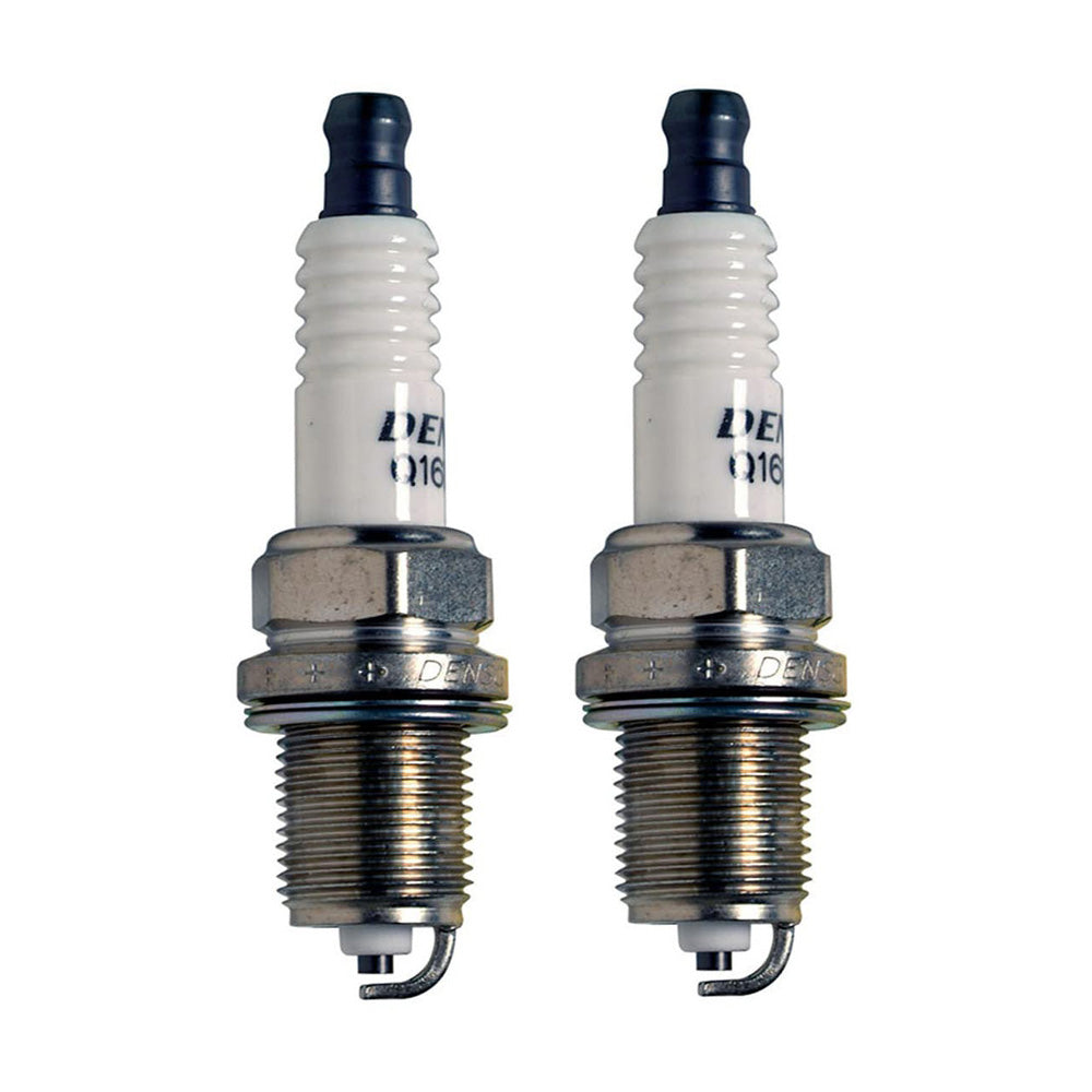 5503 Two Nickel 5/8 Hex Spark Plugs Fits Auto-Lite 13mm Thread Diam Pitch 1.25mm