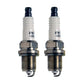 Two Aftermarket Nickel Spark Plugs Fits NGK BCPR5ES 5503 Q16PR-U