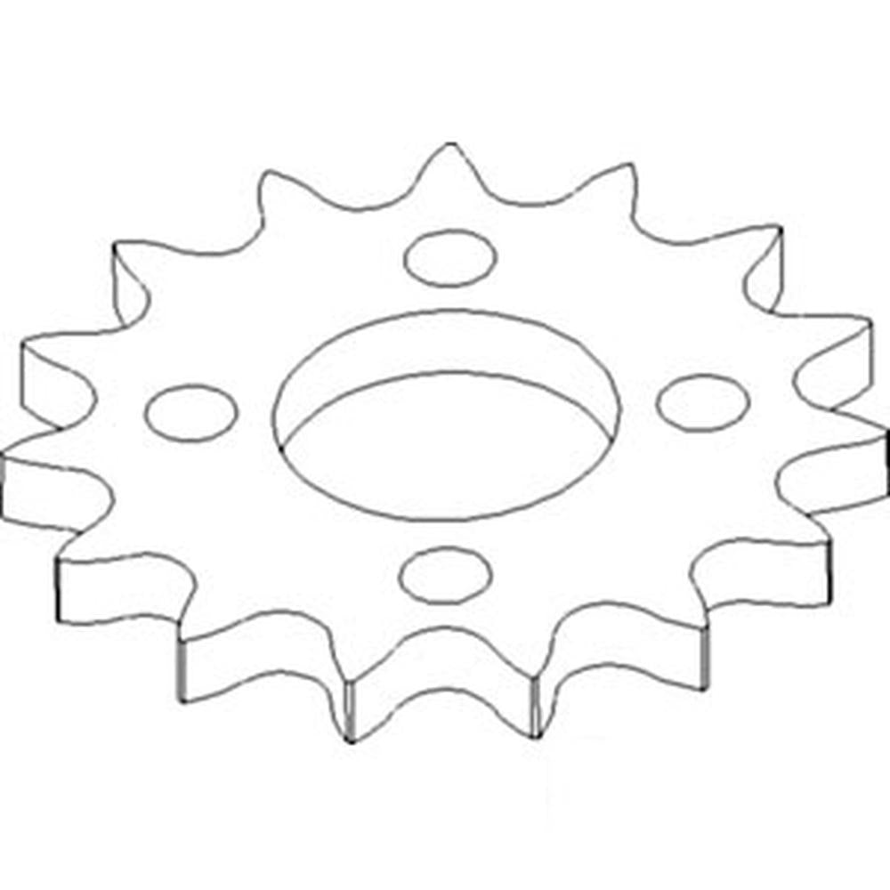 125990A1 Auger Drive Sprocket Fits Case IH 1010 1020 Platforms
