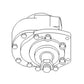 128191C91 Hydraulic Pump Fits International Super H 300 350 Tractors