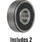 130-01148-2-JN J&N Electrical Products 6301 Bearing