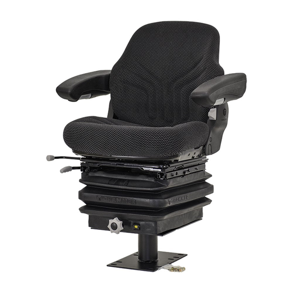 130-5564 Cloth Suspension Seat Assembly Fits Caterpillar Backhoe Loaders
