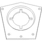 1302221C1 New Shaker Shaft Retainer Fits Case-IH Combine Models 1460 1470 +
