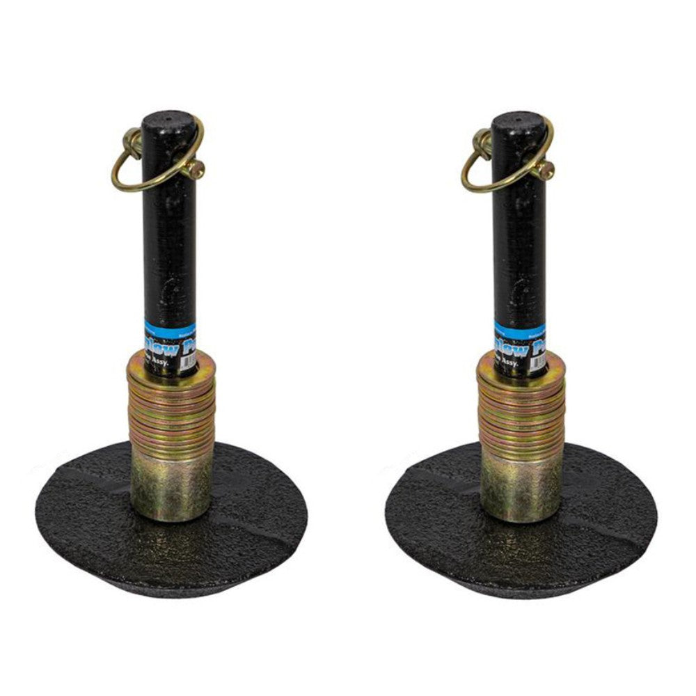 (2) Two 1303225 HEAVY DUTY SHOE CASTING Fits FISHER Fits WESTERN SNOW PLOW 53595