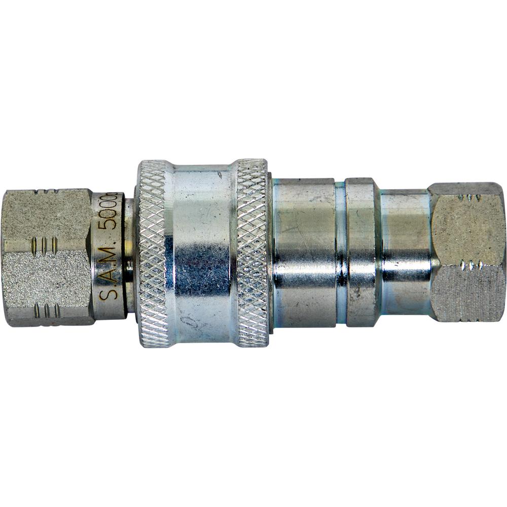 1304028C 1/4 IN NPT COUPLER WITH FEMALE HOSE AND MALE BLOCKREPLACES MEYER 15848C