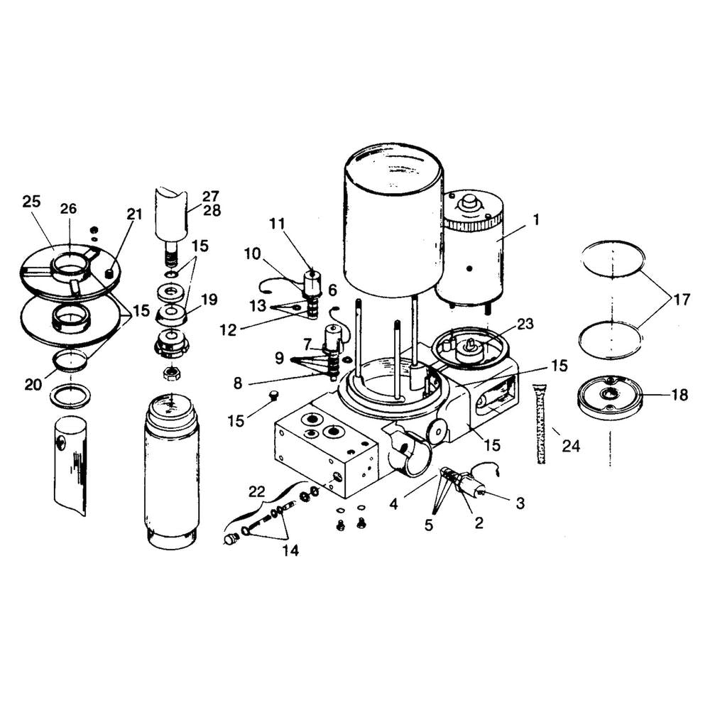 1306155 -MASTER SEAL KIT SIMILAR TO MEYER OEM: 15456
