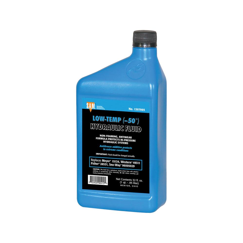 Low-Temperature Blue Hydraulic Fluid Fits FISHER Replaces 1307005