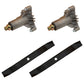 Spindle Assembly & Blade Kit Fits Craftsman Replaces 128285