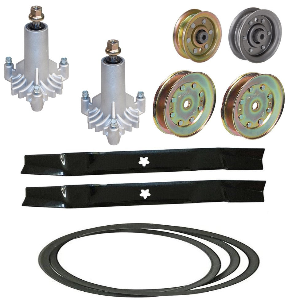 Deck Rebuild Kit with Mulching Blades Fits Husqvarna Replaces 000000532134149