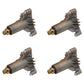 4PK 42" Riding Mower Deck Mandrels Fits Craftsman 130794 Fits Poulan Fits Sears