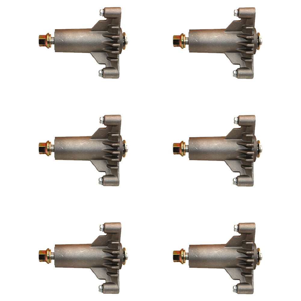 6PK 42 in. Deck Spindles w/ bolts Fits Craftsman Replaces 130794, 532130794