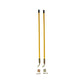 1308006 -27 INCH YELLOW BLADE GUIDE PAIR-REPLACES MEYER/DIAMOND #811000095