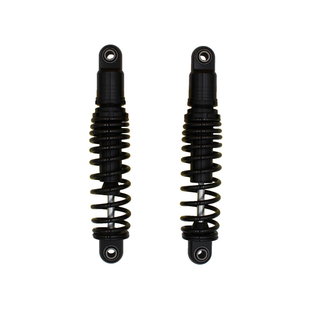 Black Adjustable Rear Shock Set for Harley Davidson Touring Models 1984-2020