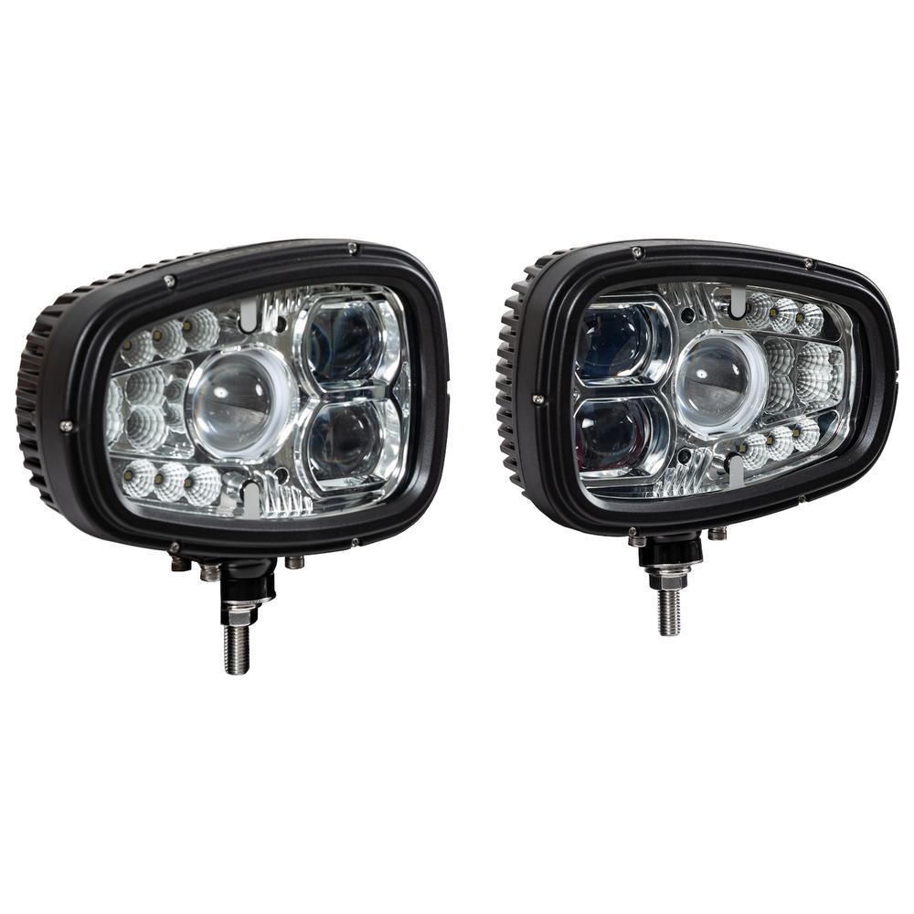 1312000 -UNIVERSAL HEATED LED SNOW PLOW HEADLIGHTS