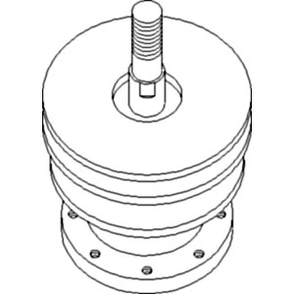 Fan Drive Pulley Assembly Fits International 100 Fits Cub 230 A Super A C Super