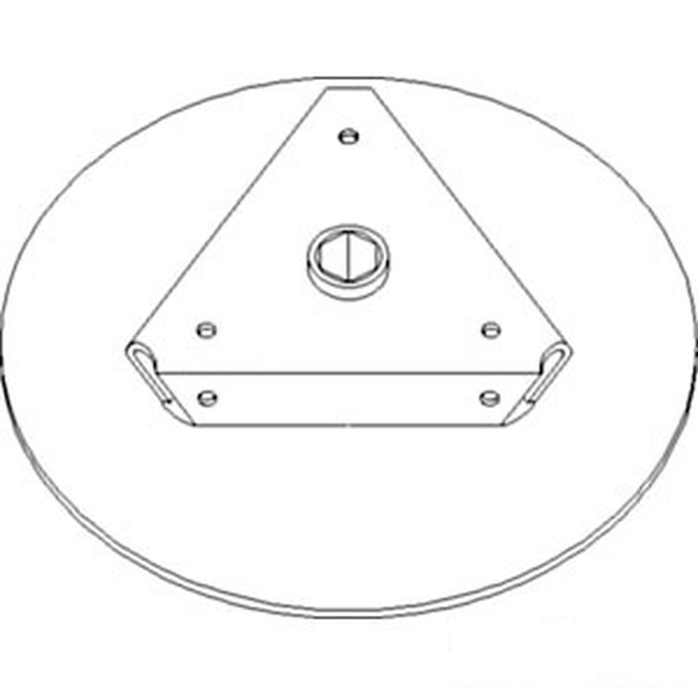 WN-1319266C1-PEX Hub Assy, Discharge Beater Fits International/CaseIH 1420 1440