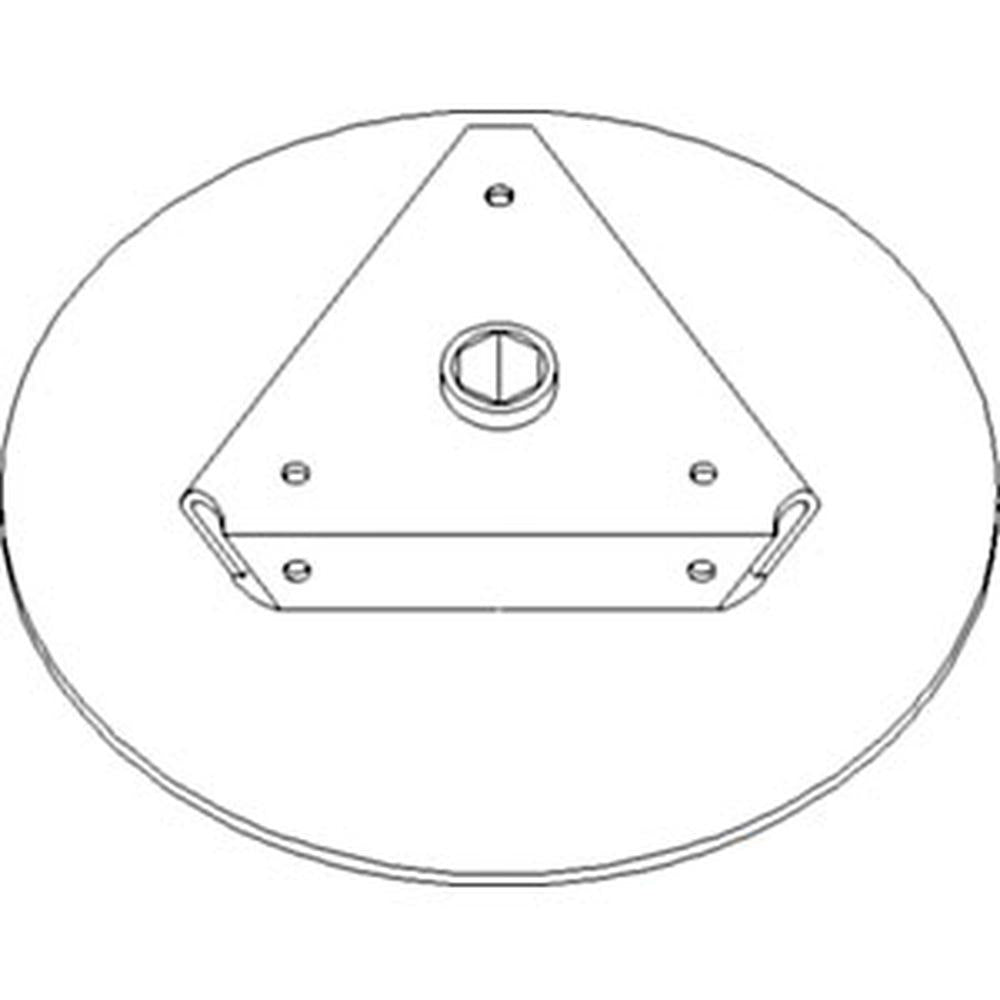 1319266C1 New Discharge Beater Hub Assm Fits Case-IH Combine Models 1420 +