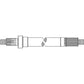 Shaft 1329745C1 Fits Case 1620 1640 1644 1660 1666 1670 2144 2166 2344 2366