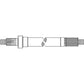 1329745C1 New Separator Drive Pulley Shaft Fits Case-IH Tractor Models 1620 +
