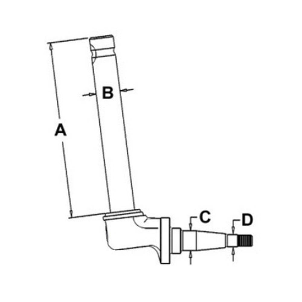 1332982C1Tractor Spindle Fits Case IH Models 495 585 595 685 685XL 695 695XL