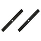 Two (2) Heavy Duty Blades For 42" Deck Fits Craftsman LT1000 Fits Husqvarna