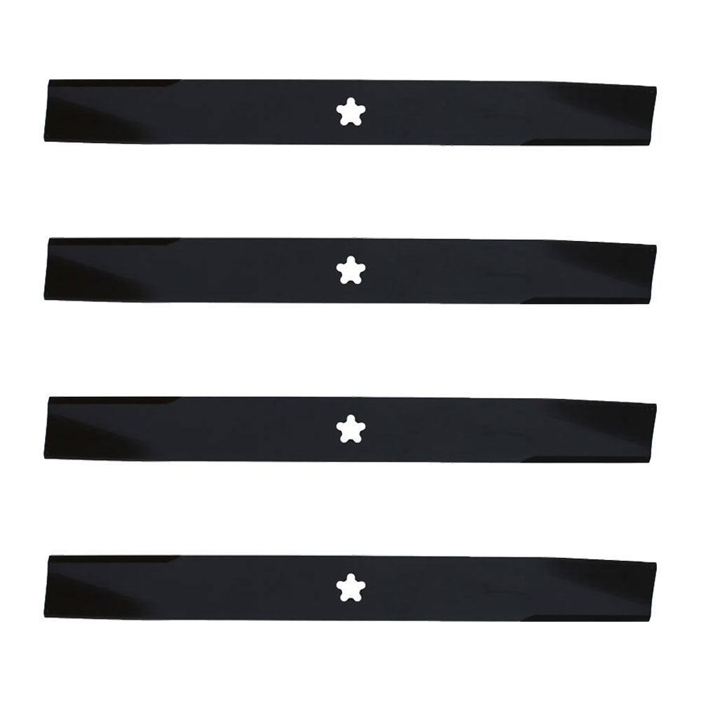 Set of (4) 134149 Heavy Duty Blades 42" Cut Fits Sears Fits Craftsman Lawn Mower