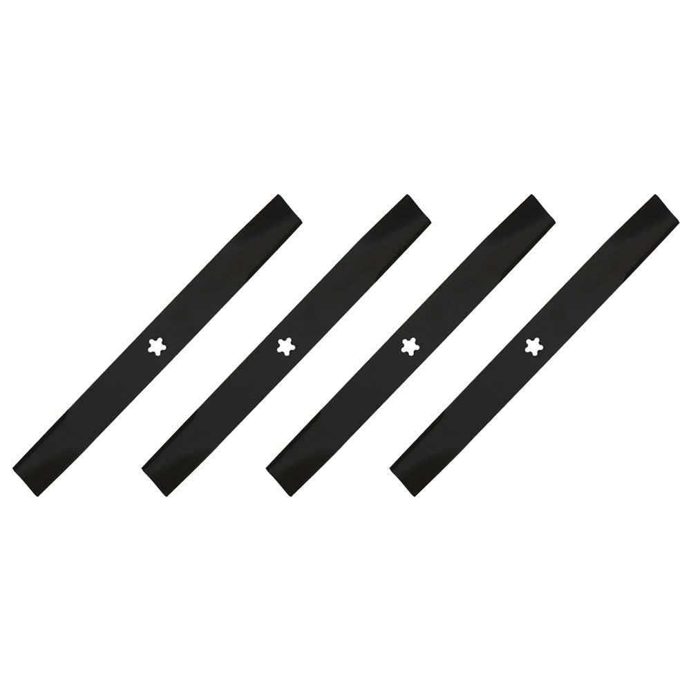 Set of (4) 134149 Heavy Duty Blades 42" Cut Fits Sears Fits Craftsman Lawn Mower