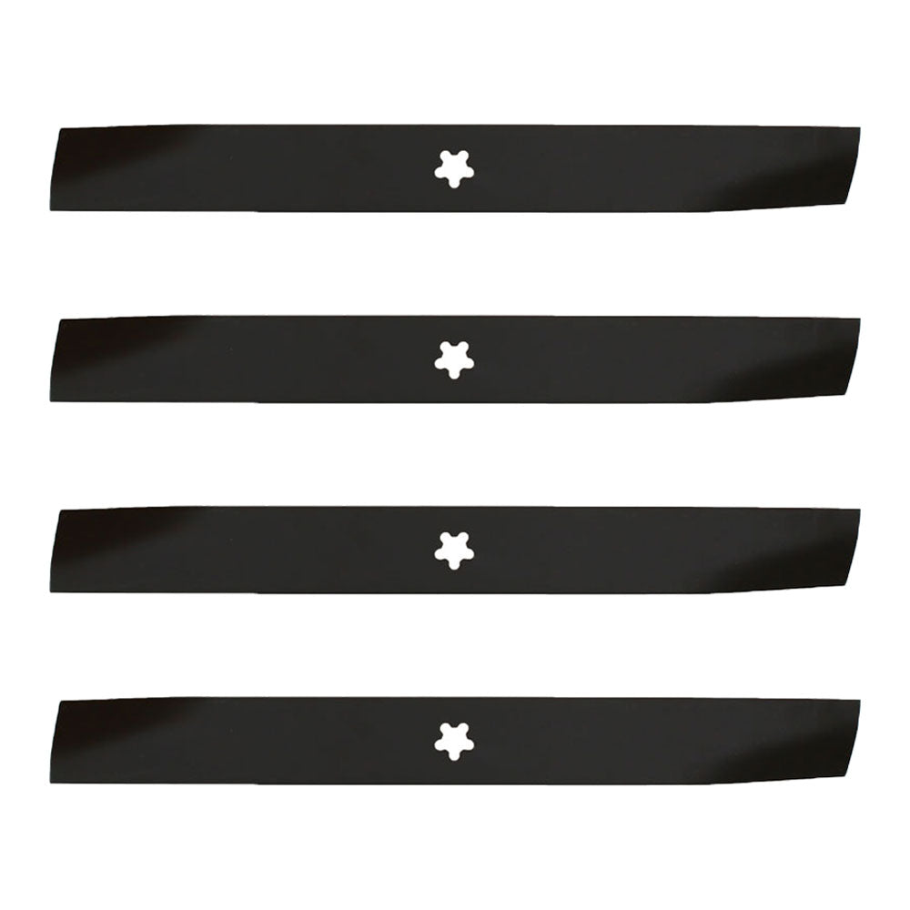 Set of (4) 134149 Heavy Duty Blades 42" Cut Fits Sears Fits Craftsman Lawn Mower