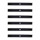 6 Pack Blade Fits Craftsman LT1000 42" 3N1 Lawn Mower 134149 422719