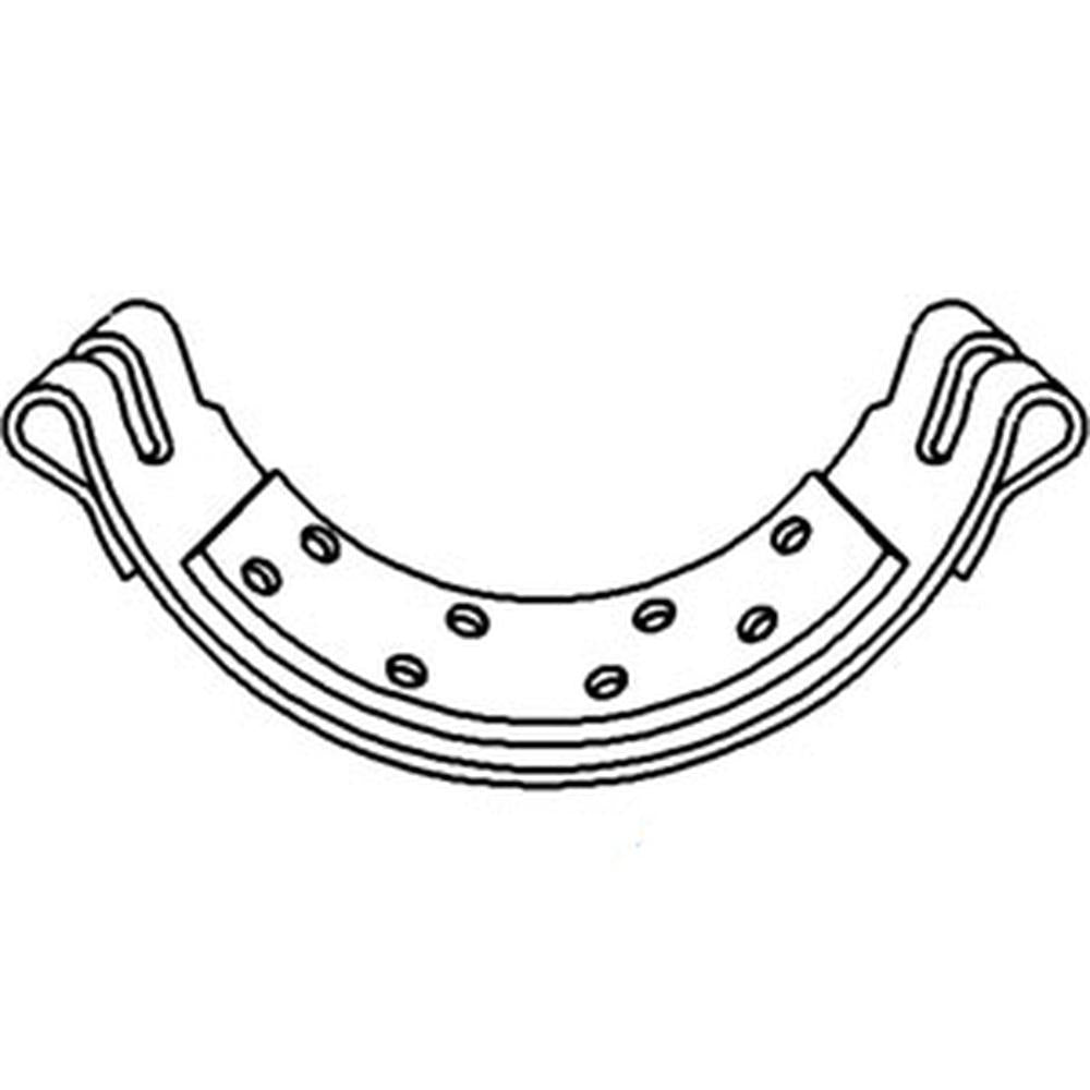 ABC3703 Brake Band Pair w/ Riveted Lining Fits Case 430 431 435