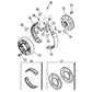 135575A1 Brake Lining Kit Assembly 1995295C1 Fits Case-IH 430, 470, 480B, 480C,