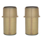 Qty 2: Outer Air Filter Fits Euclid Replaces 9394162