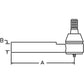 Right Hand Tie Rod End Fits Case/International Harvester Replaces 1537612C1