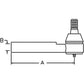 Tie Rod and Ball Joint Carraro - Right Hand or Left Hand MFWD Fits Ford