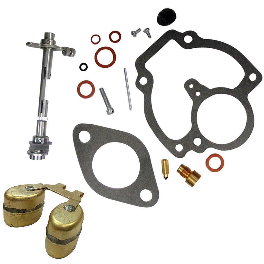 04990AB Carburetor Repair Kit with Float Fits Case/International Harvester