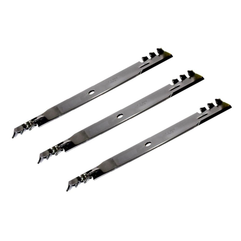 Set of Three (3) Rotary Blades 24-15/16" x 29/32" x 3" x 0.250"