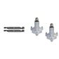 2 Blade 2 Spindle Kit
 Fits CRAFTSMAN Replaces 138498