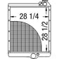 WN-140501A2-PEX Radiator Fits International/CaseIH 7210 7220 7230 8910 8920 8930