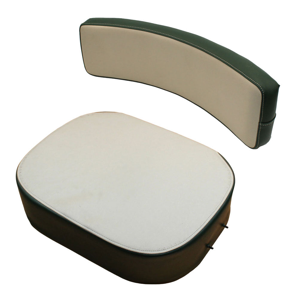 105812ASB-11 New Green & White Seat Cushion Set Fits Oliver 1800, 1850