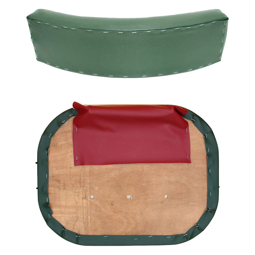 Green & White Seat Cushion Set Fits Oliver Replaces 105812ASA