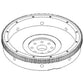 142022C91 New Flywheel Fits Case-IH Tractor Models 3388 3588 3788 6388 +