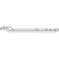 WN-142617C4-PEX Drawbar, Rear, Curved Fits International/CaseIH 5088