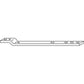 WN-142617C4-PEX Drawbar, Rear, Curved Fits International/CaseIH 5088