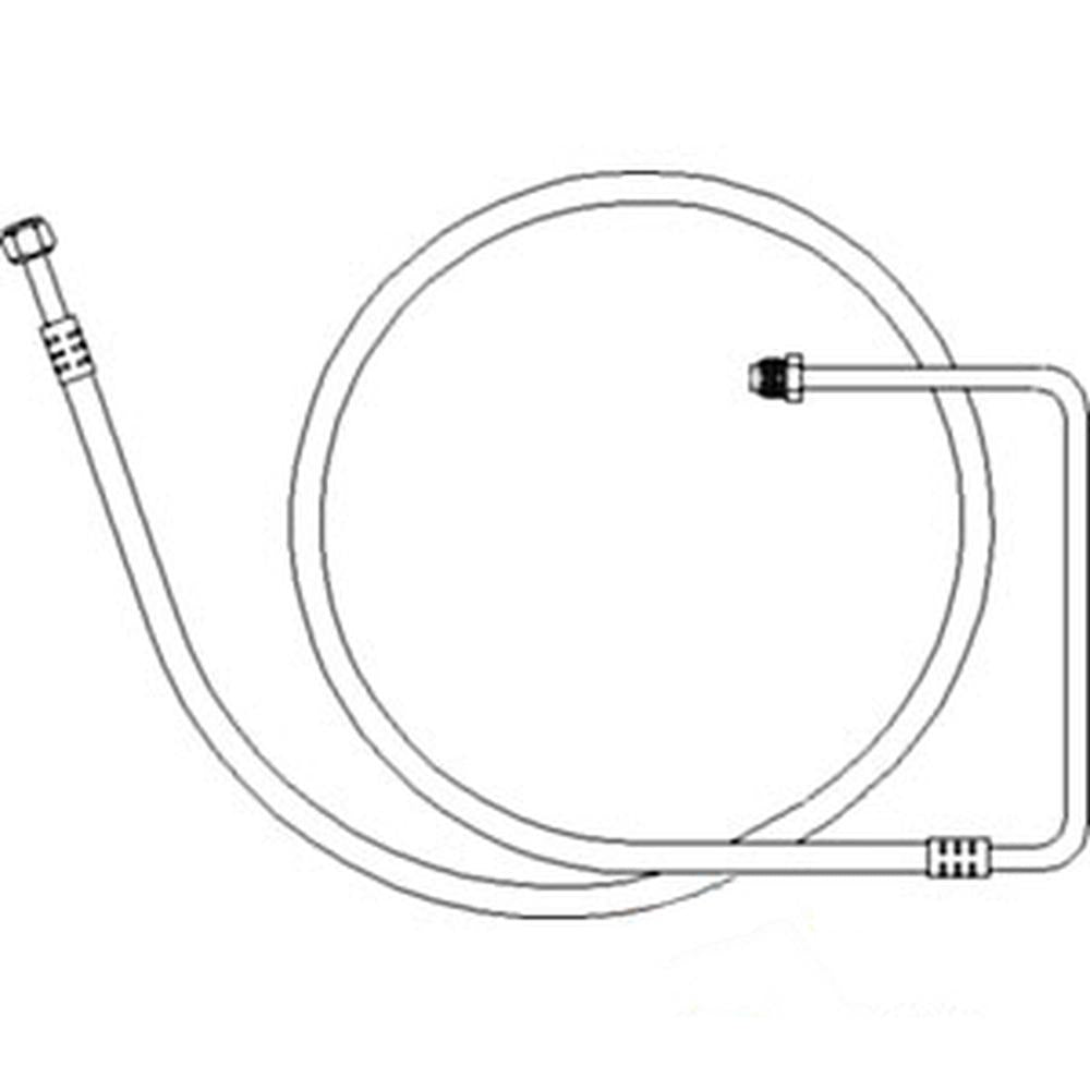 143107C3 New Condenser - Drier Inlet Line Fits Case-IH Tractor Models 1086 +