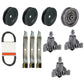 46" Deck Rebuild Kit Fits Dixon Replaces 173434