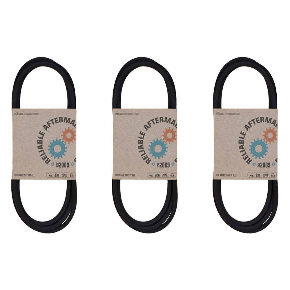 Qty 3: Deck V Belt Fits Husqvarna Replaces 532138255