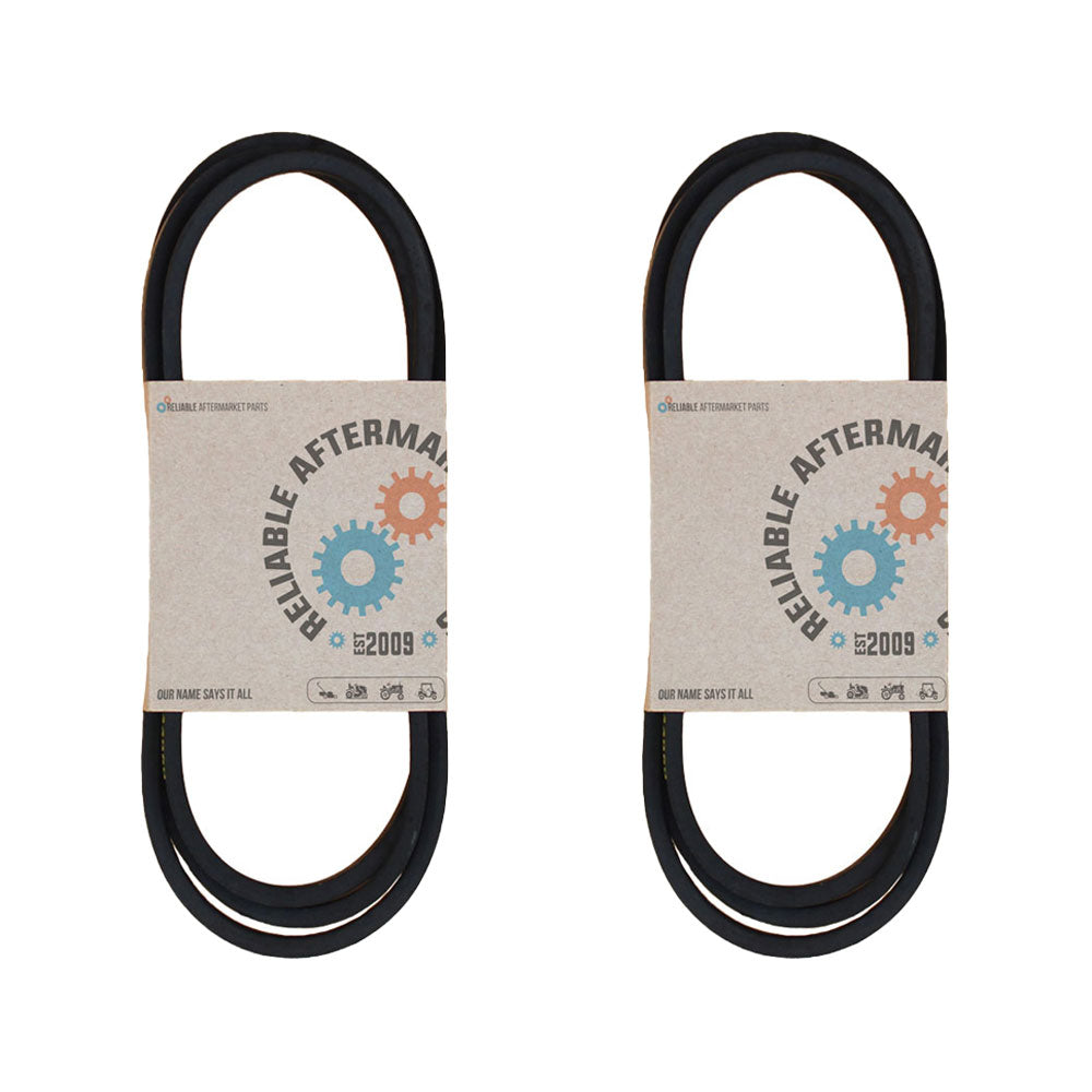 2PK 42" Riding Lawn Mower Heavy Duty Deck Belt Fits Craftsman 144959